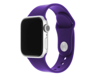 FIXED Silicone Strap Set do Apple Watch dark purple FIXSST-436-DRPU - 1086876 - zdjęcie 1